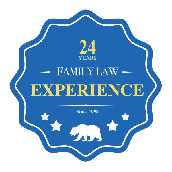 24 yrs Family Law Experience Badge